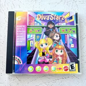 Diva Starz CD-Rom WIndows/Mac 2001 Vintage Game